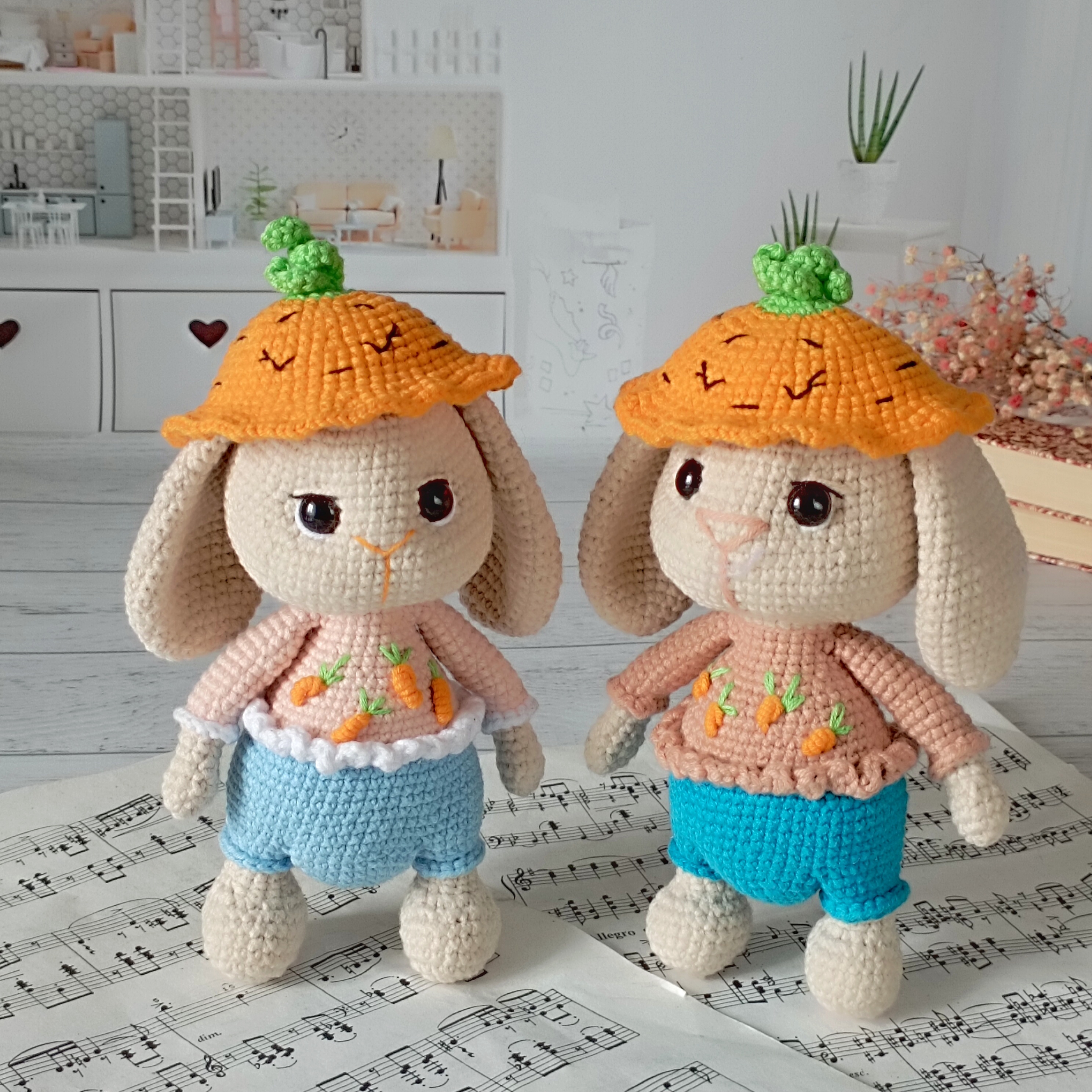 Crochet Pattern Rabbit Morkovkin | Inspire Uplift