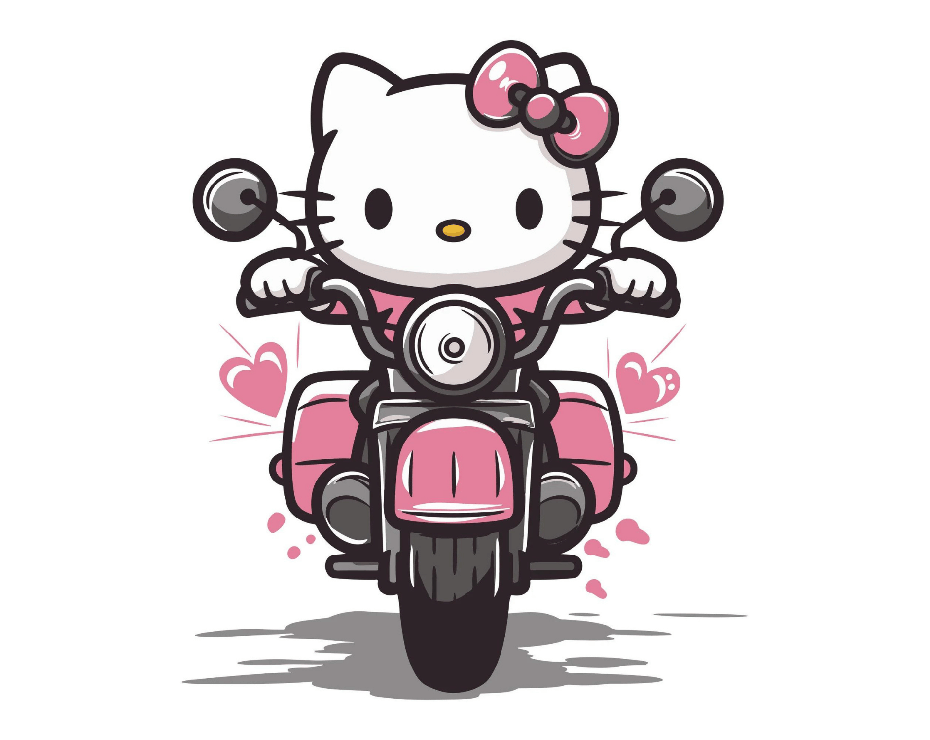 Kitty Rider Hello Kitty Rider Svg, Hello Kitty Svg, Hello Kitty Rider Pn | Inspire ...