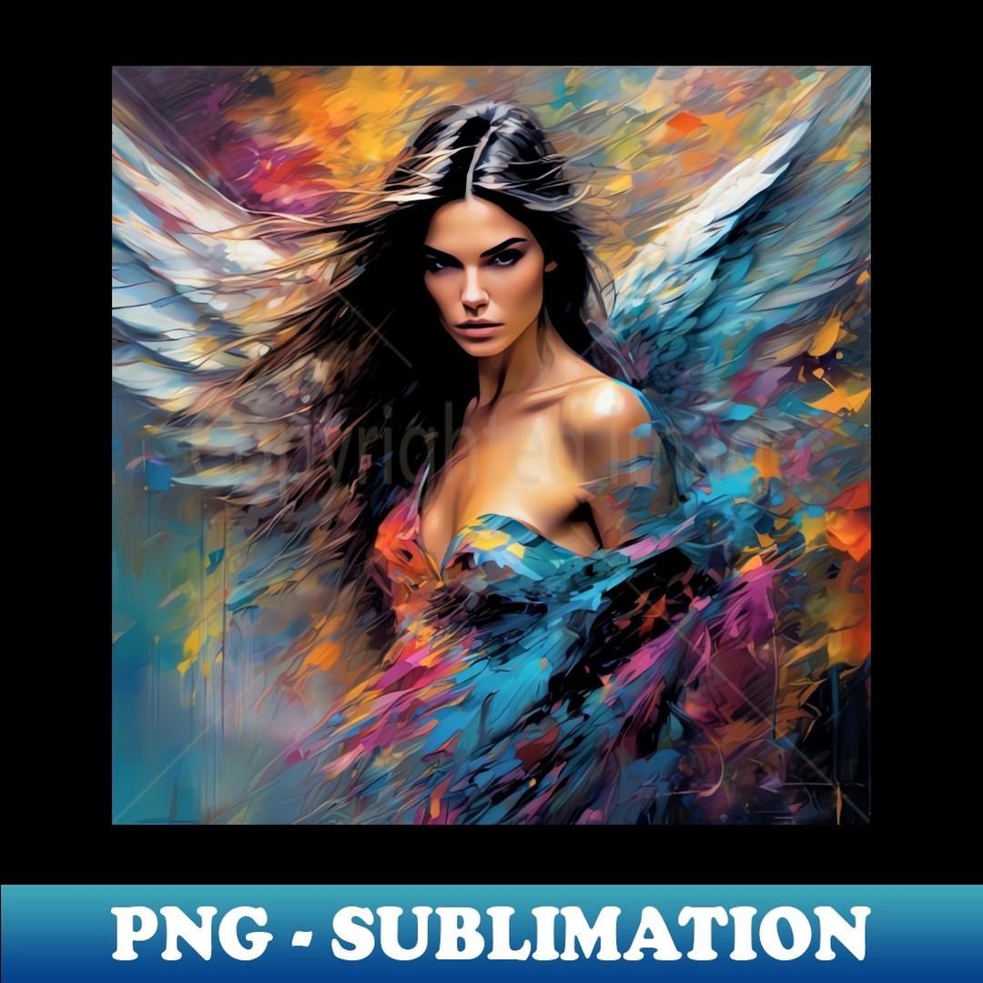 Big colorful angel like Kendall Jenner - PNG Transparent Sub | Inspire ...