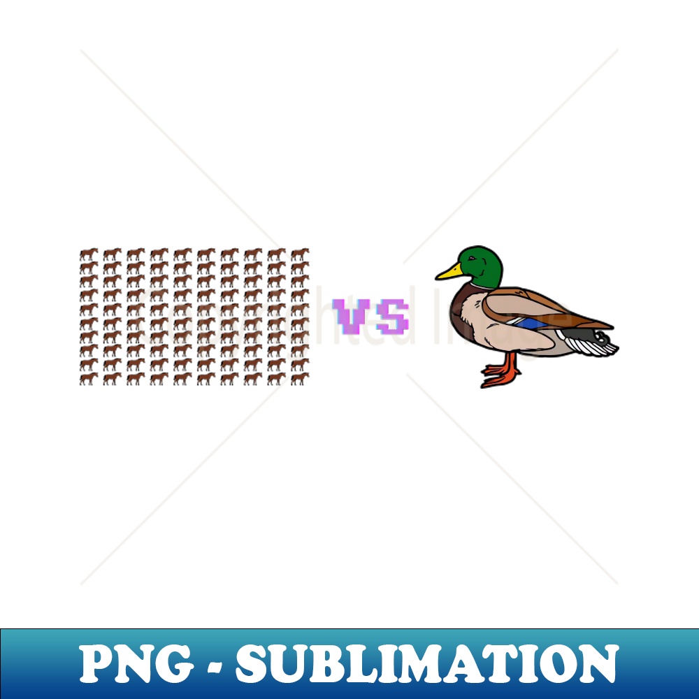 100 Duck Sized Horses vs One Horse Sized Duck HighQuality