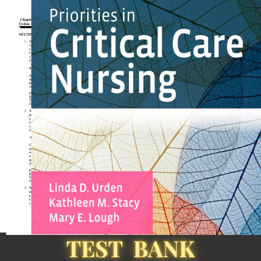 Latest 2024 Priorities in Critical Care Nursing 8th Edition | Inspire ...