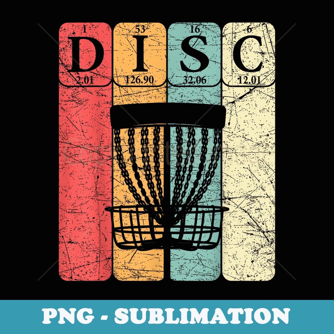 Disc Golf Periodic Table Elements Frolf Player Vintage - Pro | Inspire ...
