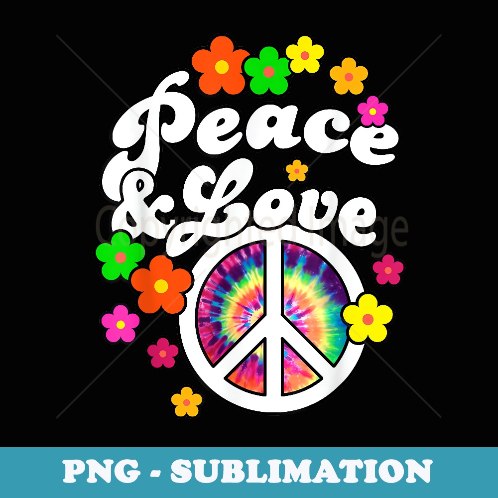Peace, Love, and Flowers Peace Sign Top