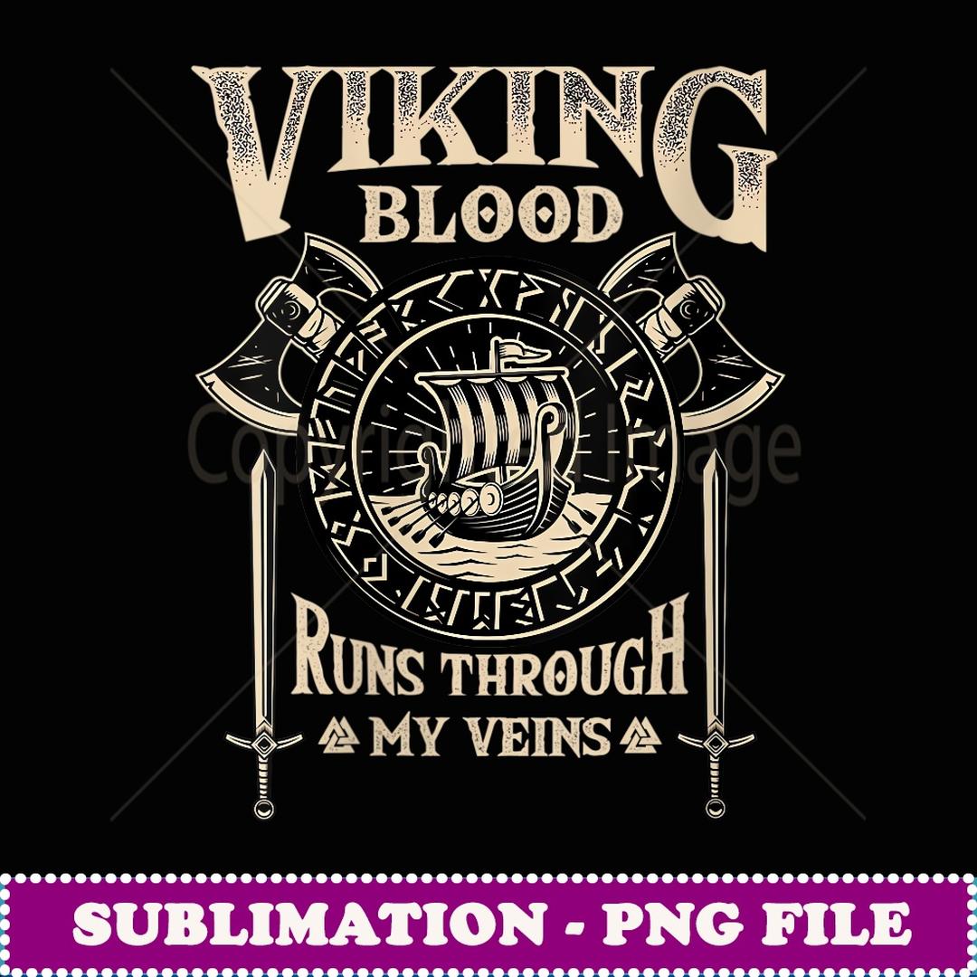 Viking Mug - Viking Blood Runs Through My Veins - Viking Lovers