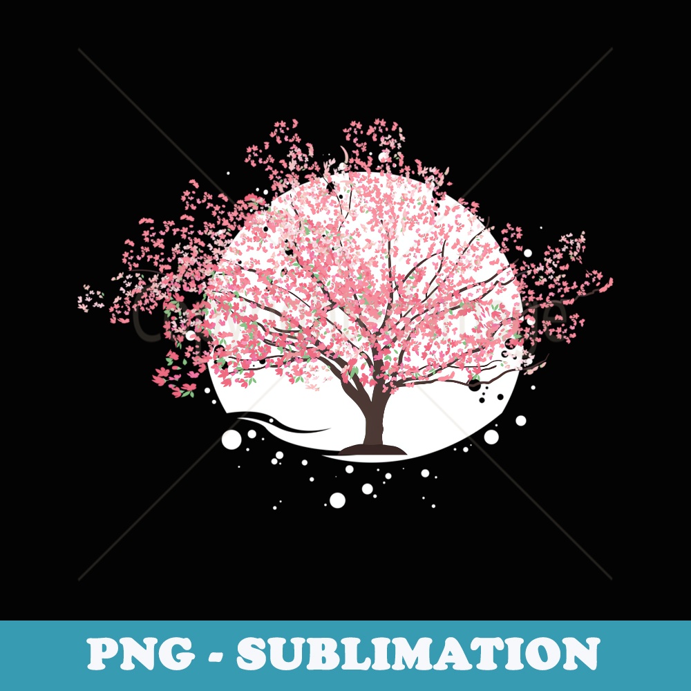 Cherry Blossom Sakura Japan - PNG Transparent Sublimation De | Inspire ...