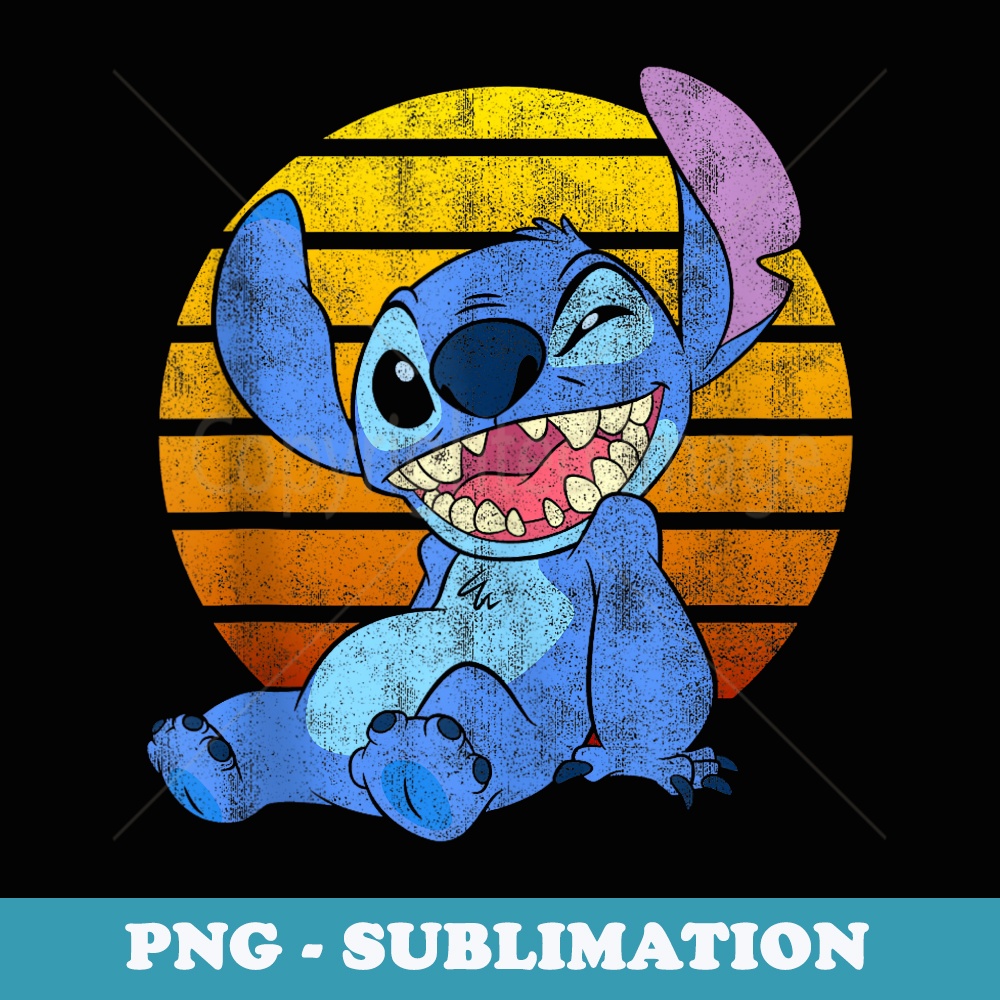 Disney Lilo & Stitch Sunset Portrait - Premium PNG Sublimati | Inspire ...