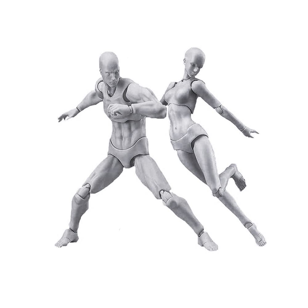Male,Female STL Action Figure 3D Printing Male,Female Movabl | Inspire ...