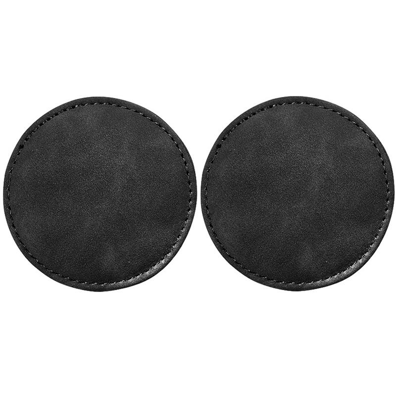 Premium Anti Slip Car Cup Holder Coasters Luxury Interior Protection Set