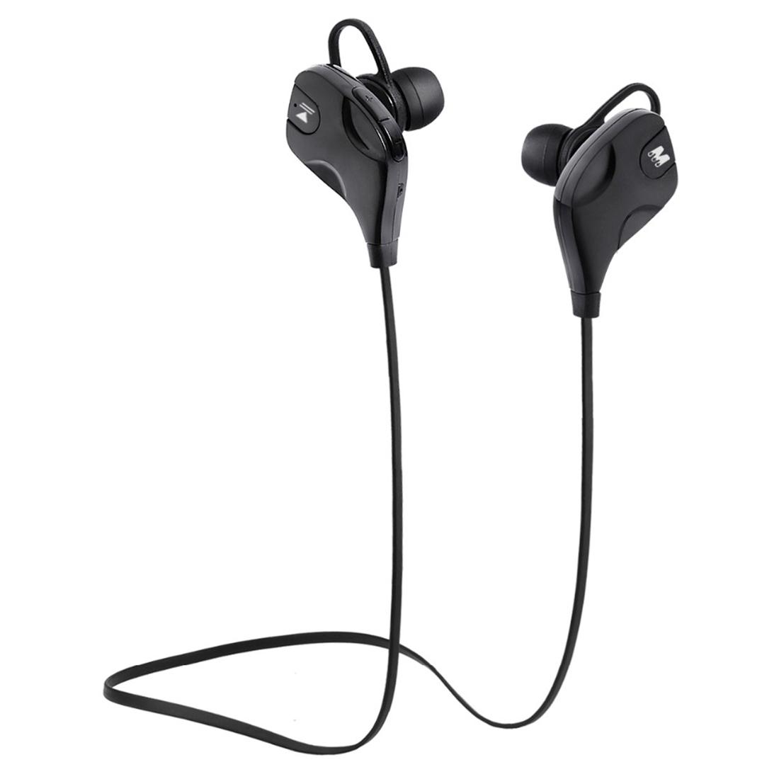 Wireless Bluetooth Stereo Earphones with Wire Control Mic Hands Free Call Ready