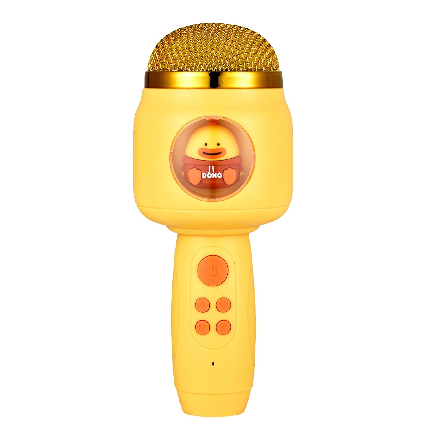 Kids Wireless Bluetooth Karaoke Microphone with Echo & Speaker Pink Singing Mic