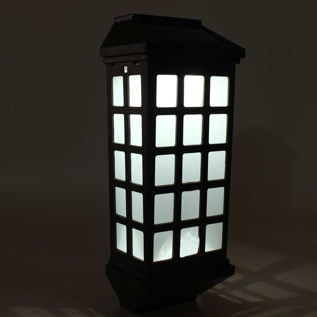 Extended Outdoor Solar Wall Lamp Waterproof Garden & Courtyard Light