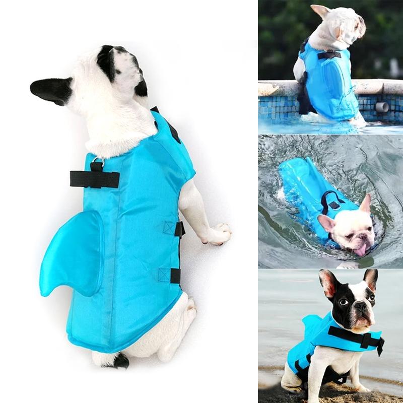 Premium Adjustable Dog Life Jacket & Swimwear Safety Flotation Vest for Water Play