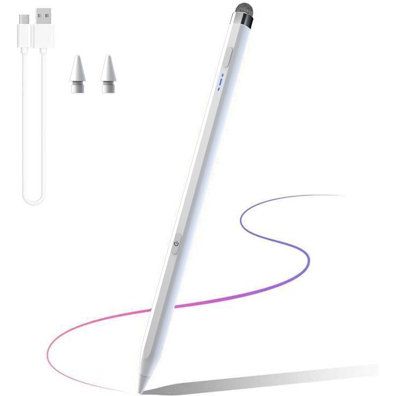 Pro Precision USB C Magnetic Stylus Pen Rechargeable with 2 Replacement Nibs