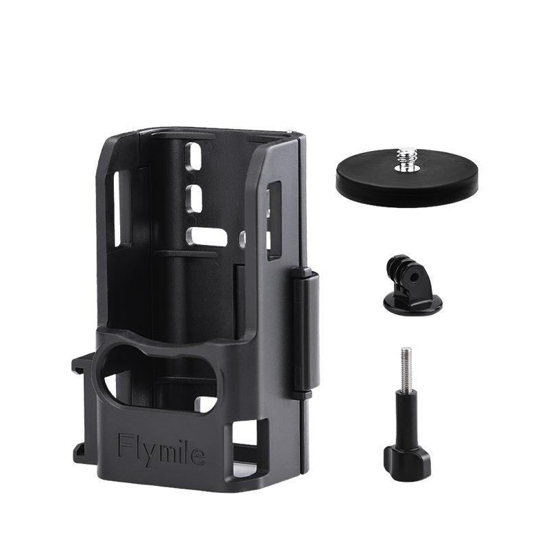 Flymile DJI Osmo Pocket Magnetic Mount Kit with Back Clip Adapter and Fixed Base Accessories