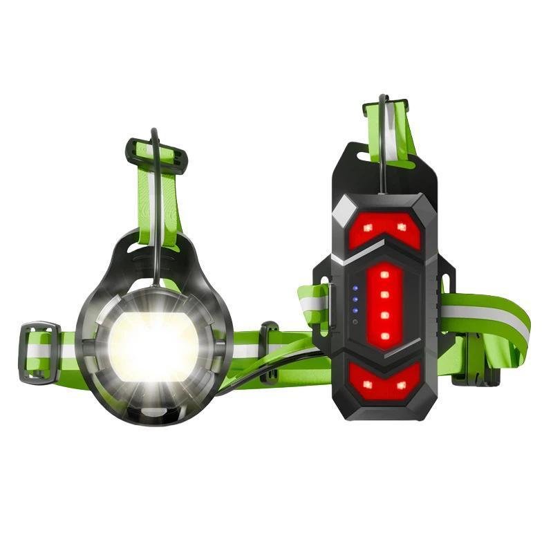 LED Chest Light Rechargeable Cycling Warning Light for Running and Night Safety