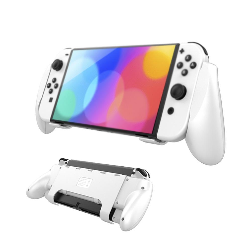 Switch OLED Protective Case Ergonomic Nintendo Switch OLED Grip Case with Game Card Holder