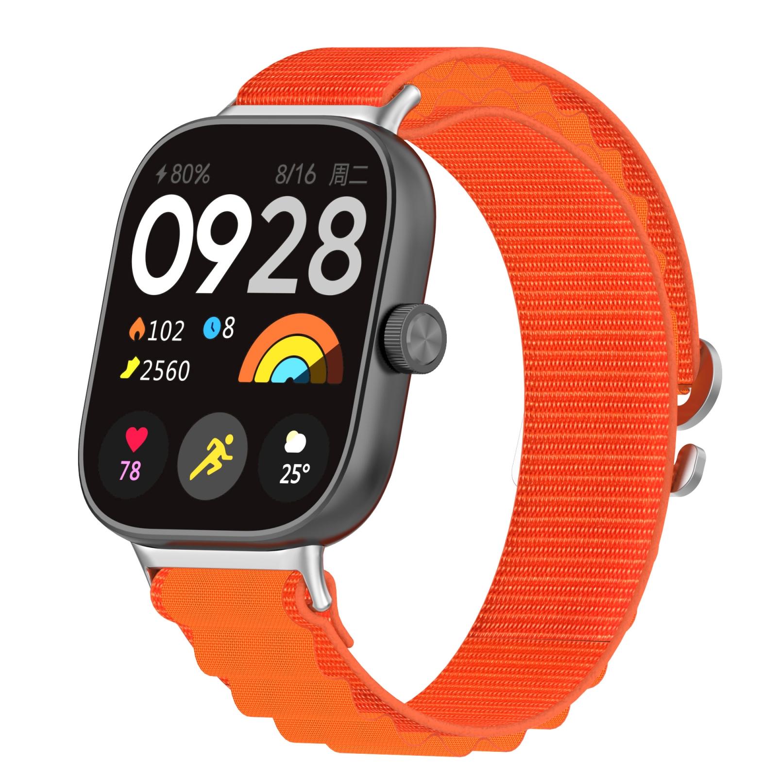 Xiaomi Band 10 Pro Nylon Sport Loop Watch Band Adjustable Strap for Redmi Watch 6 and Redmi Watch 5