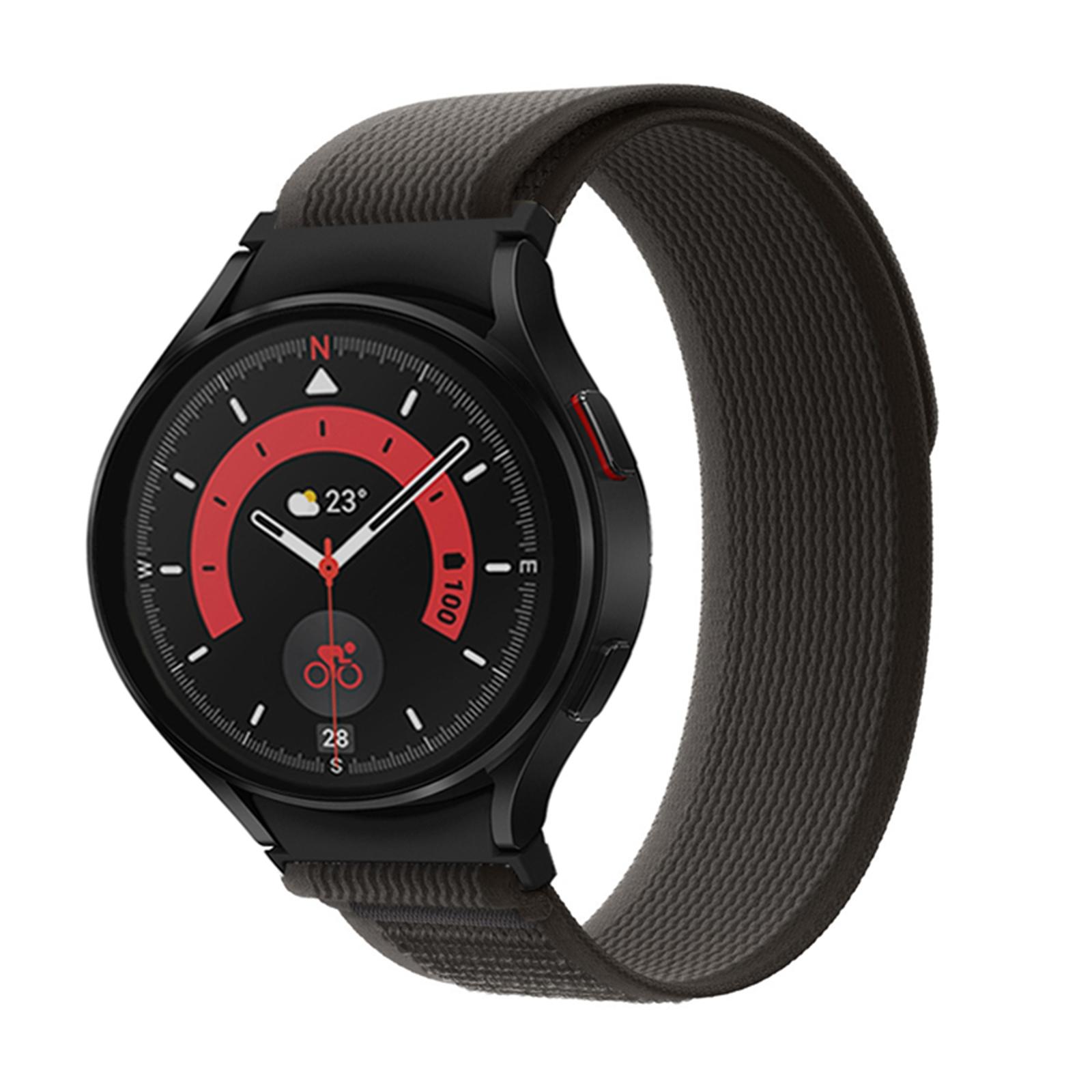 Samsung Galaxy Watch 5 Pro Nylon Watch Band Soft Adjustable Loop Strap for Galaxy Watch 4 Classic