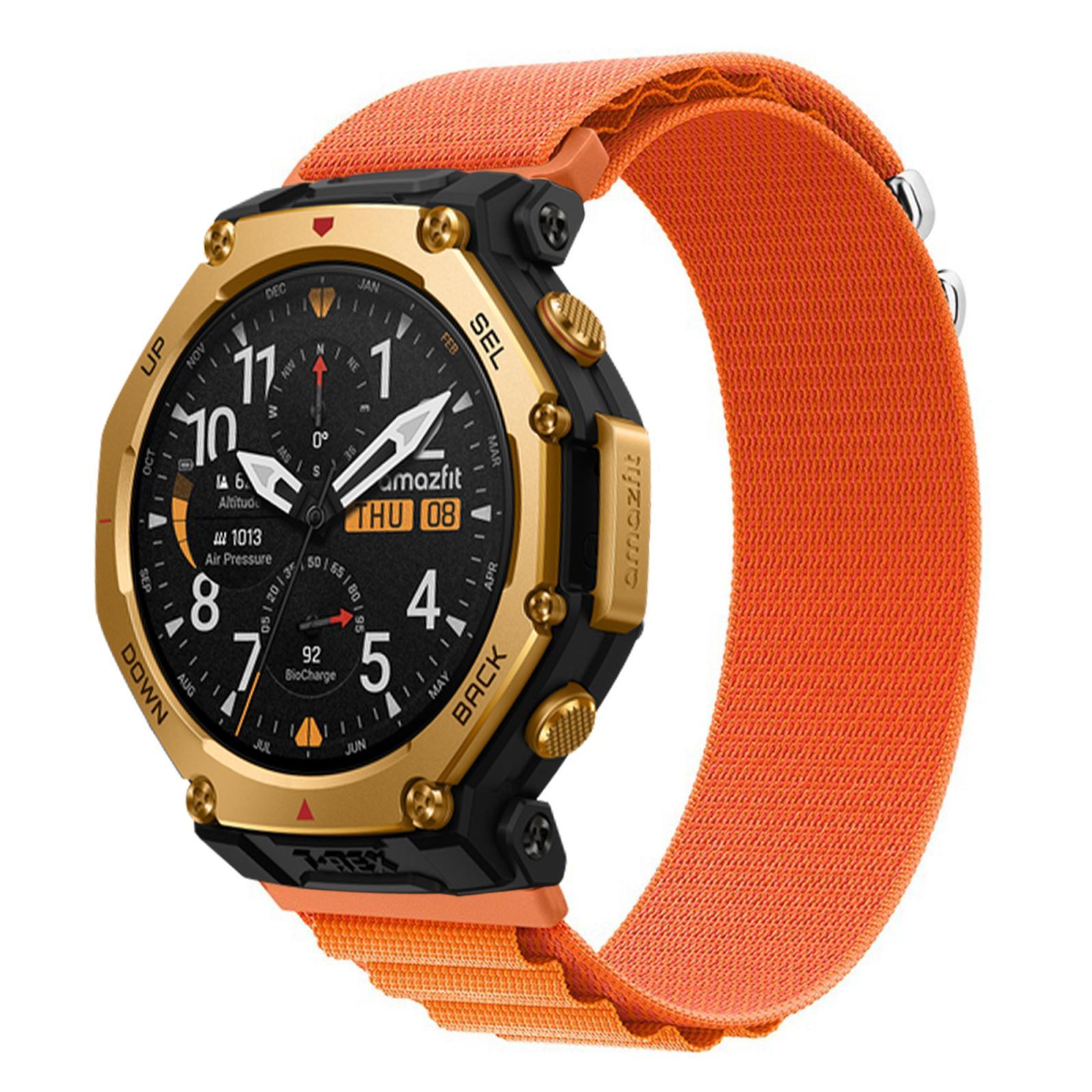Amazfit T-Rex 3 Pro Alpine Loop Nylon Watch Band Breathable Replacement Sports Strap