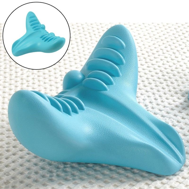 Acupressure Neck Relaxer Pillow Ergonomic Cervical Traction Memory Foam Neck Support