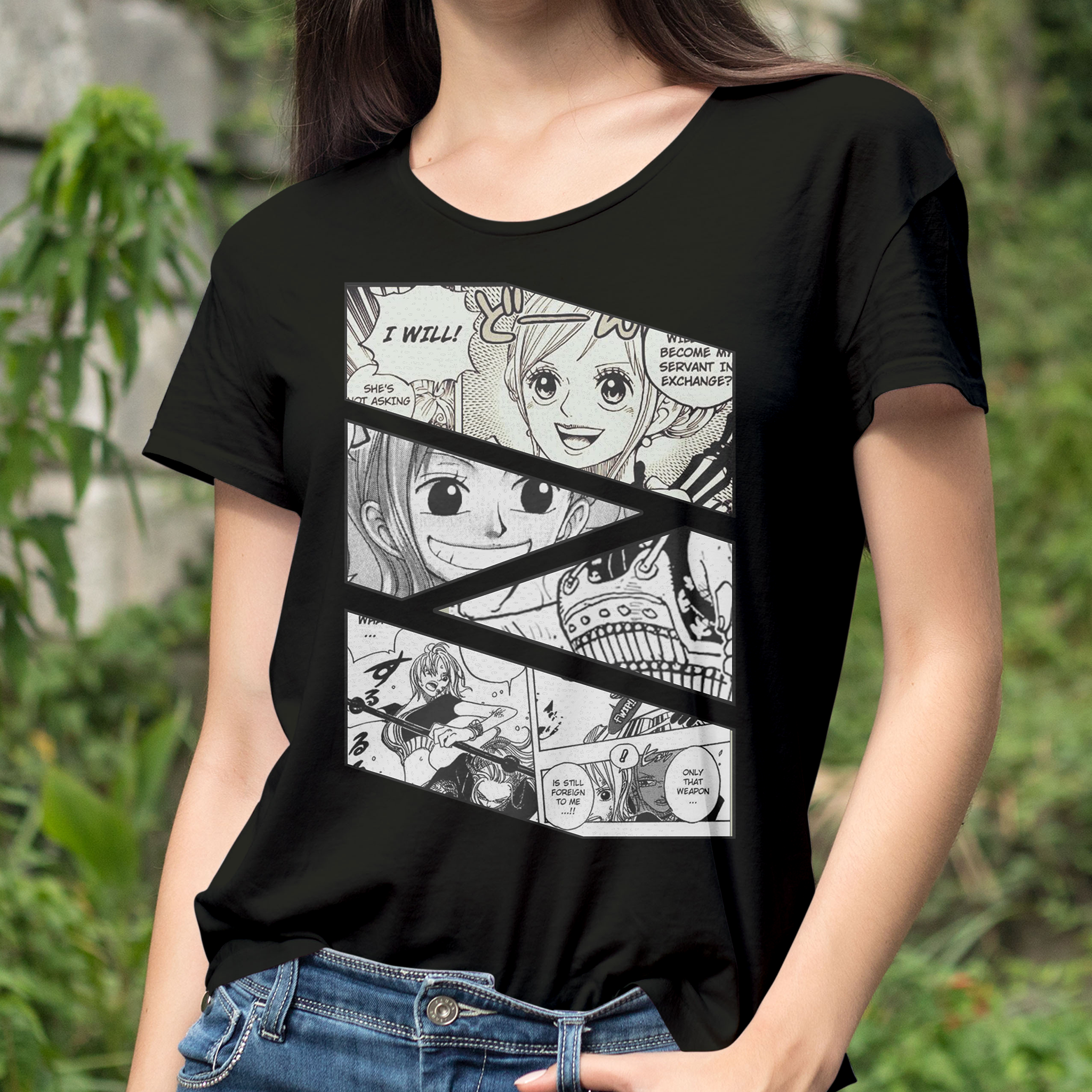 Nami Help Panel Nami Cat Burglar One Piece Wan Pisu Manga Panel Anime Unisex | Inspire ...