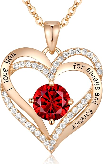 Forever Love Heart Necklaces for Women | Inspire Uplift