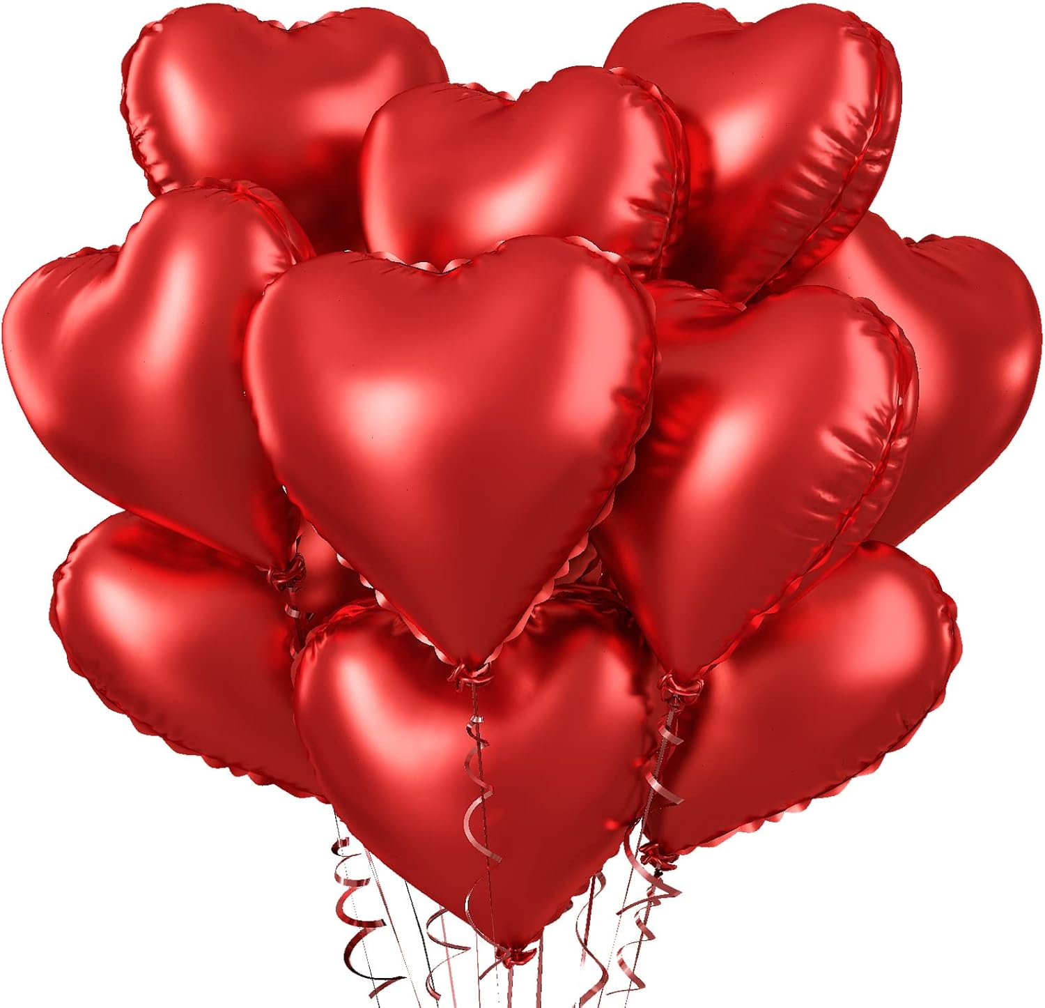 Red Heart Balloons, Foil Heart Balloons Red | Inspire Uplift