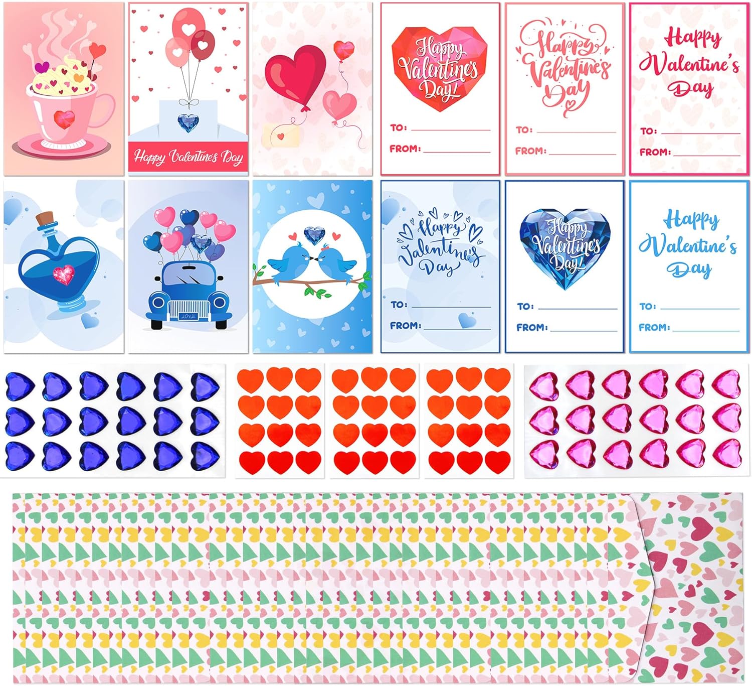 Valentines Day Gifts for Kids,36 Pack Valentines Cards with | Inspire ...