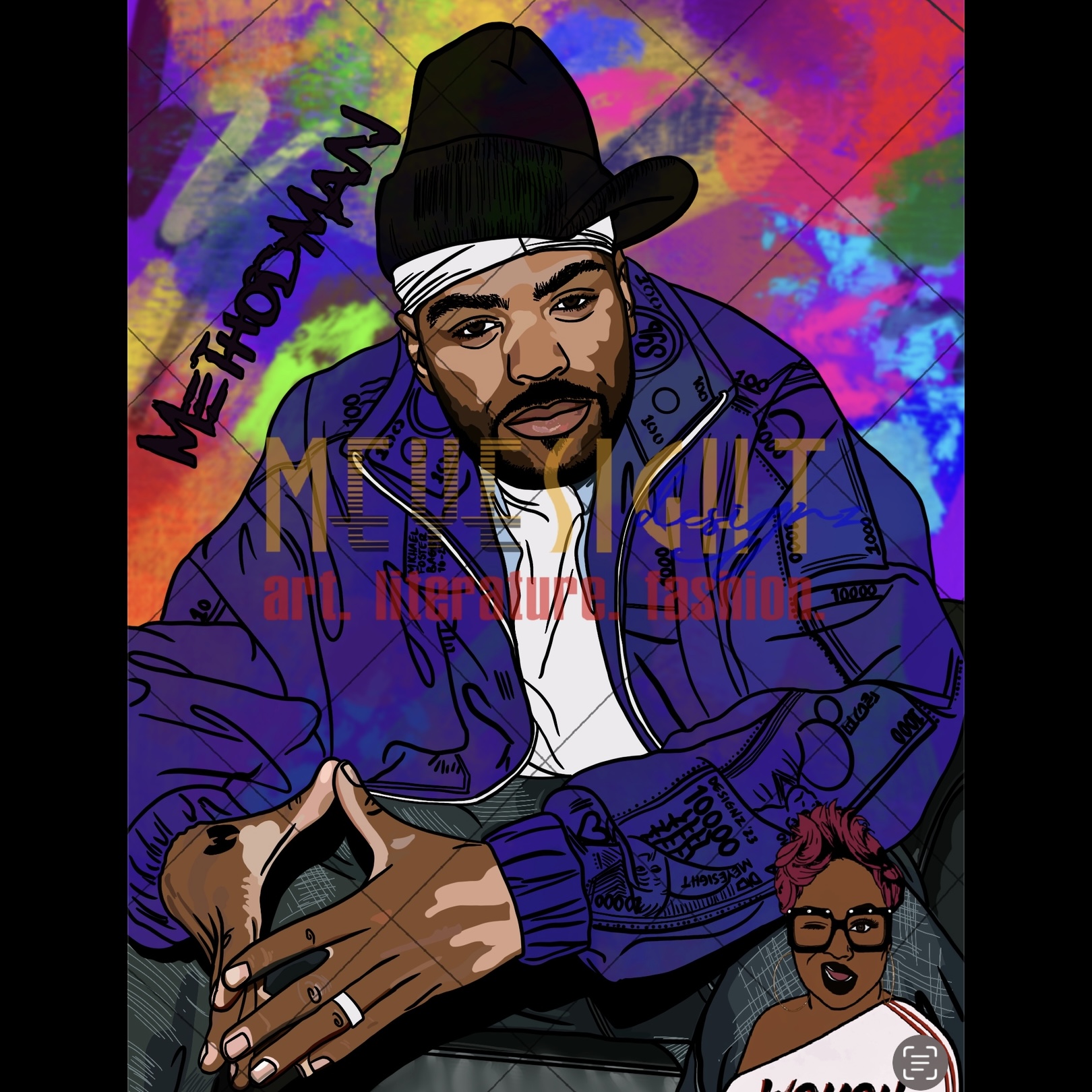 Digital Download - Method Man | Rapper | JPG PNG | Inspire Uplift