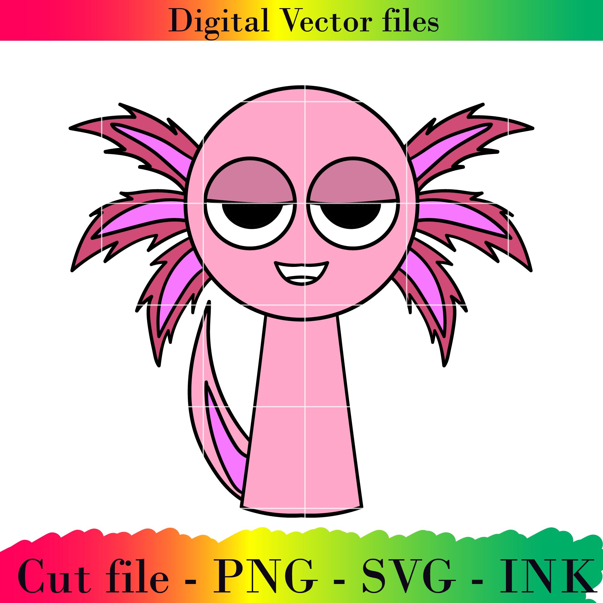 Editable Sprunki Axcel Project Printable for Birthday.SVG, P | Inspire ...