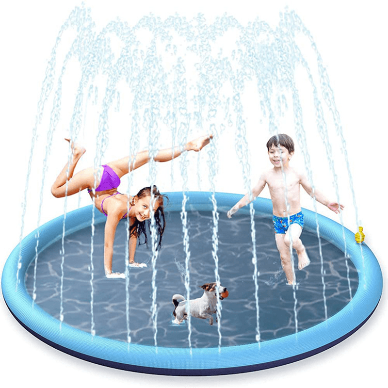 Pet Swimming Pool Pet Sprinkler Pad Inflatable Water Spray M | Inspire ...