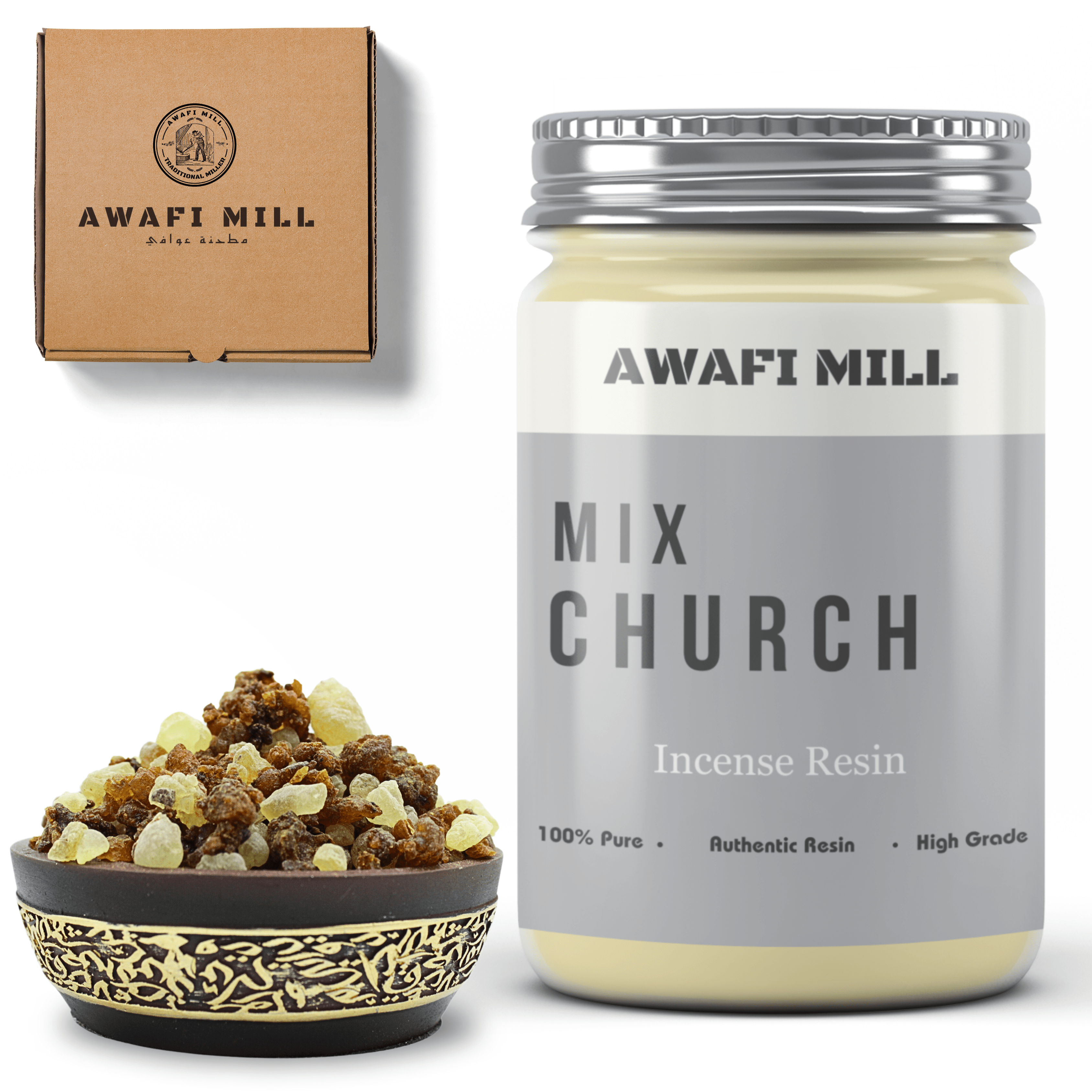 Awafi Mill Mix Church Incense - Sacred Blend of Frankincense | Inspire ...