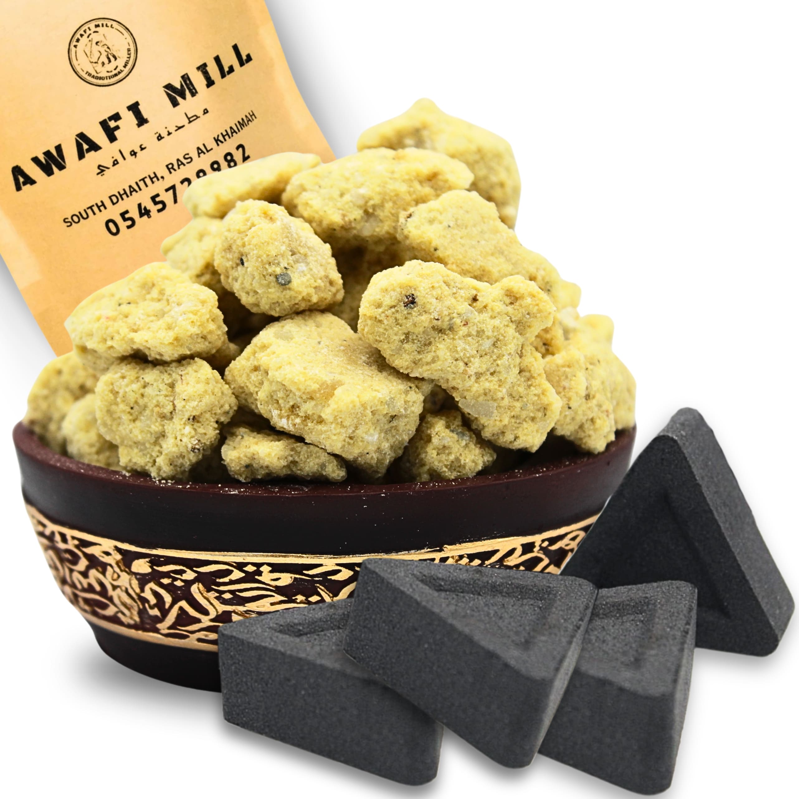 AWAFI MILL White Jawi Benzoin Natural Incense - Prosperity, | Inspire ...