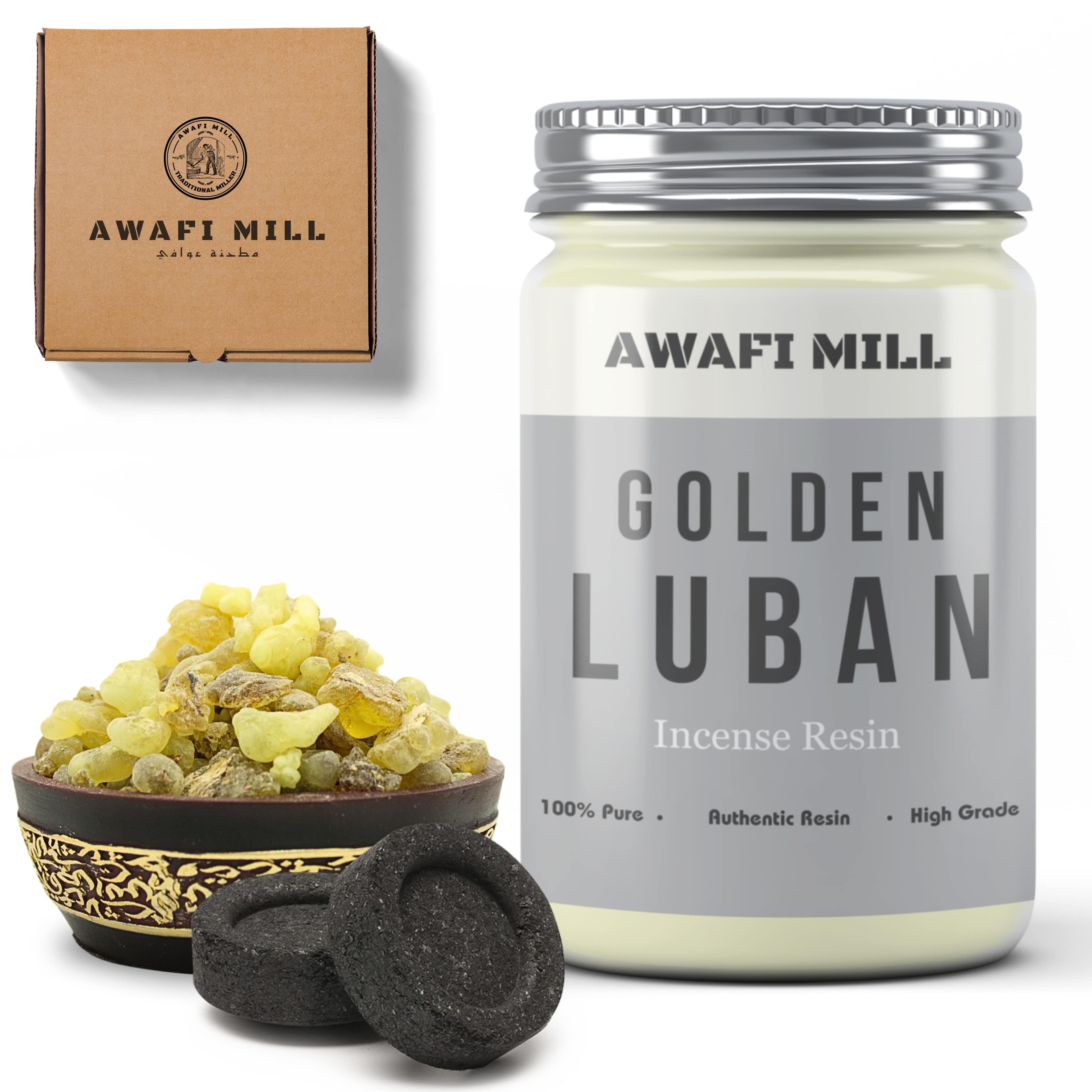AWAFI MILL Frankincense Tears - Golden Luban | Aromatic Smok | Inspire ...