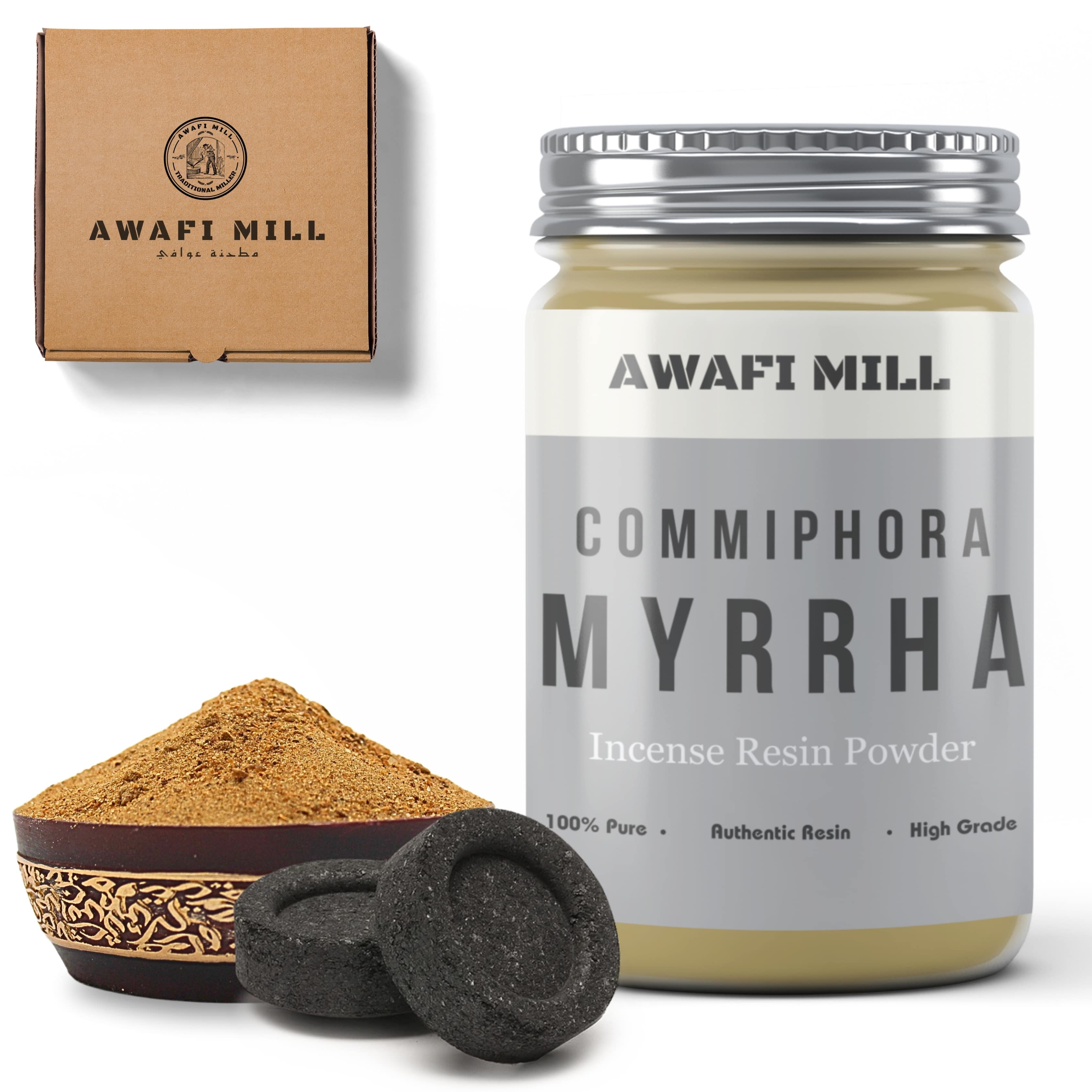 AWAFI MILL Wildcrafted Myrrh Resin Powder | Natural Aromatic | Inspire ...