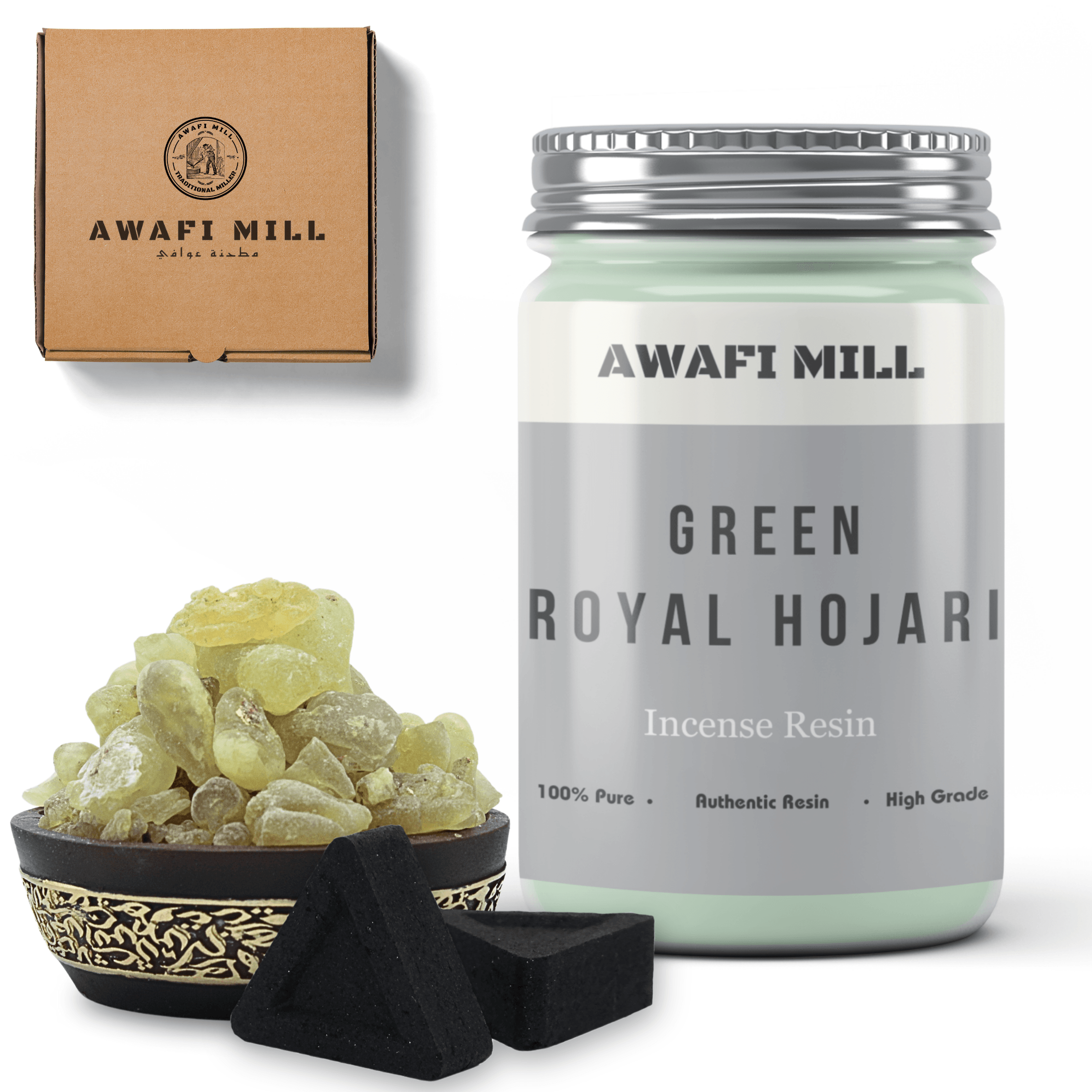 AWAFI MILL Frankincense Oman Green Hojari - Beautiful Green | Inspire ...
