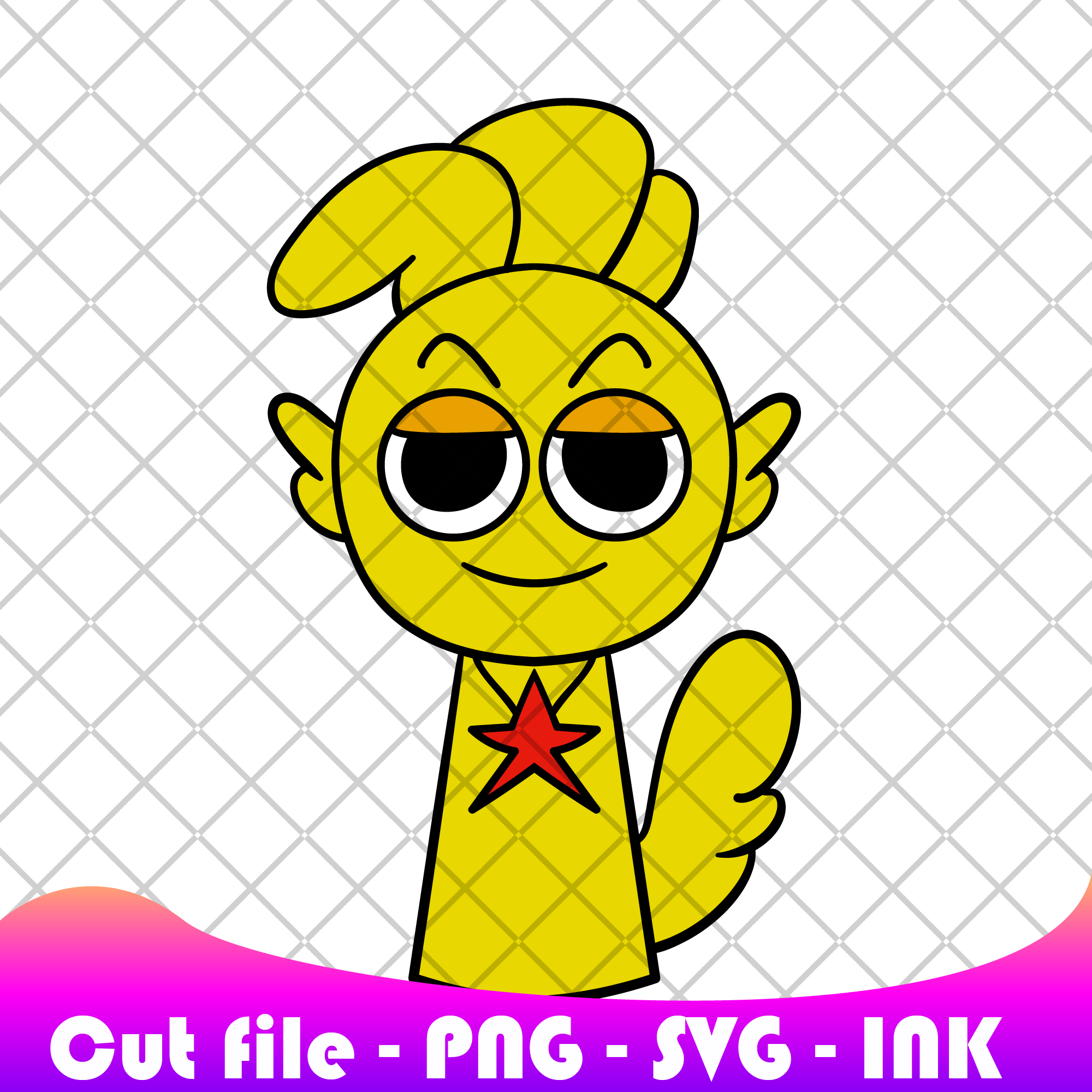 Sprunki Increedibox KickinChicken SVG, PNG, Ink, Sprunki Col | Inspire ...