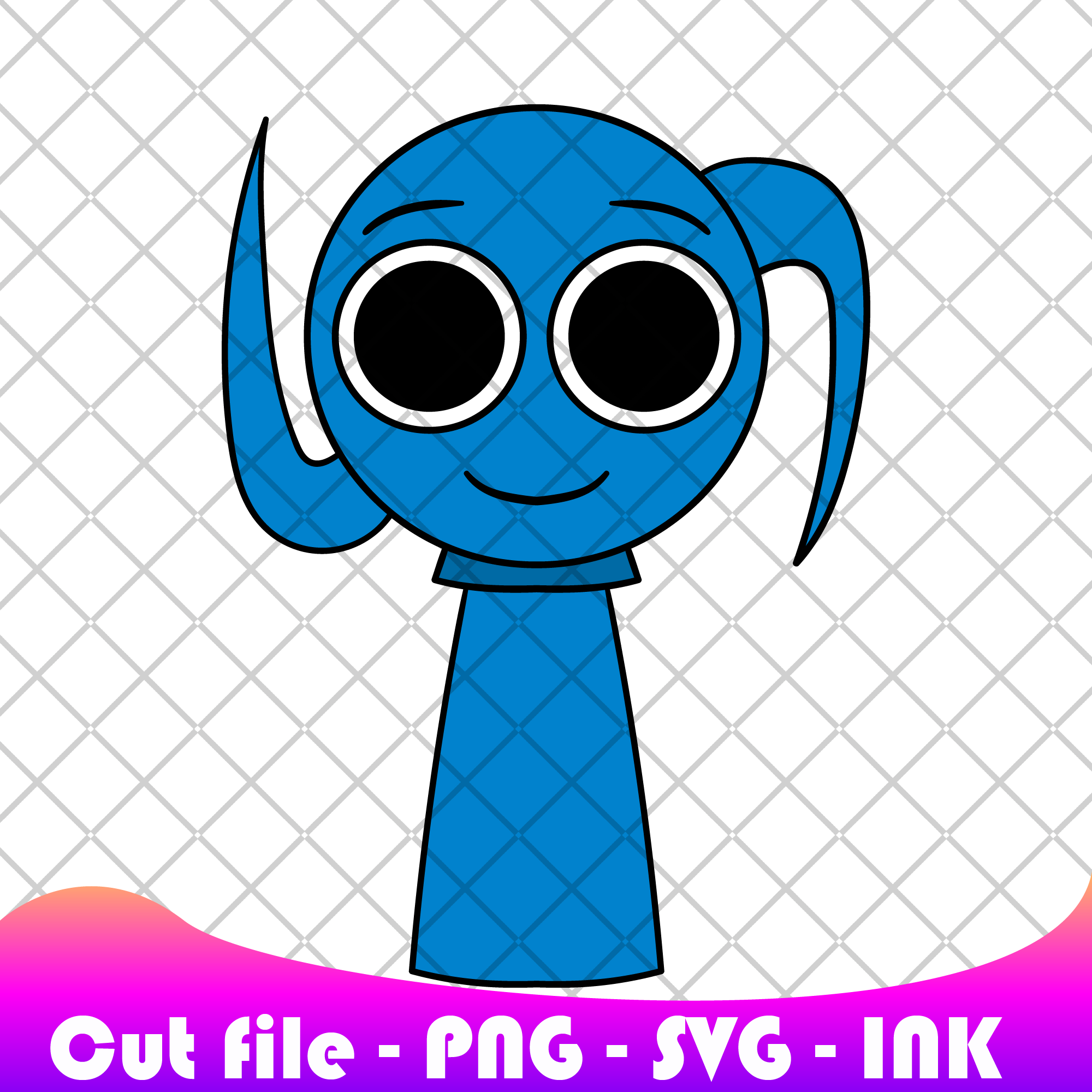 Sprunki Aqua SVG, PNG, Ink,Sprunki coloring pages Printable, | Inspire ...