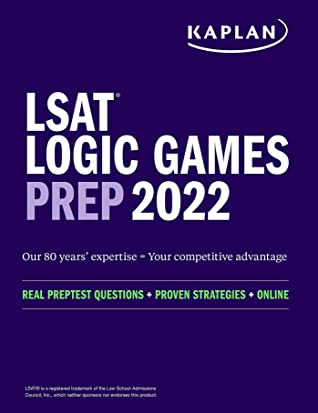 Test Bank LSAT Logic Games Prep 2022 Kaplan Test Prep, Pdf, | Inspire ...