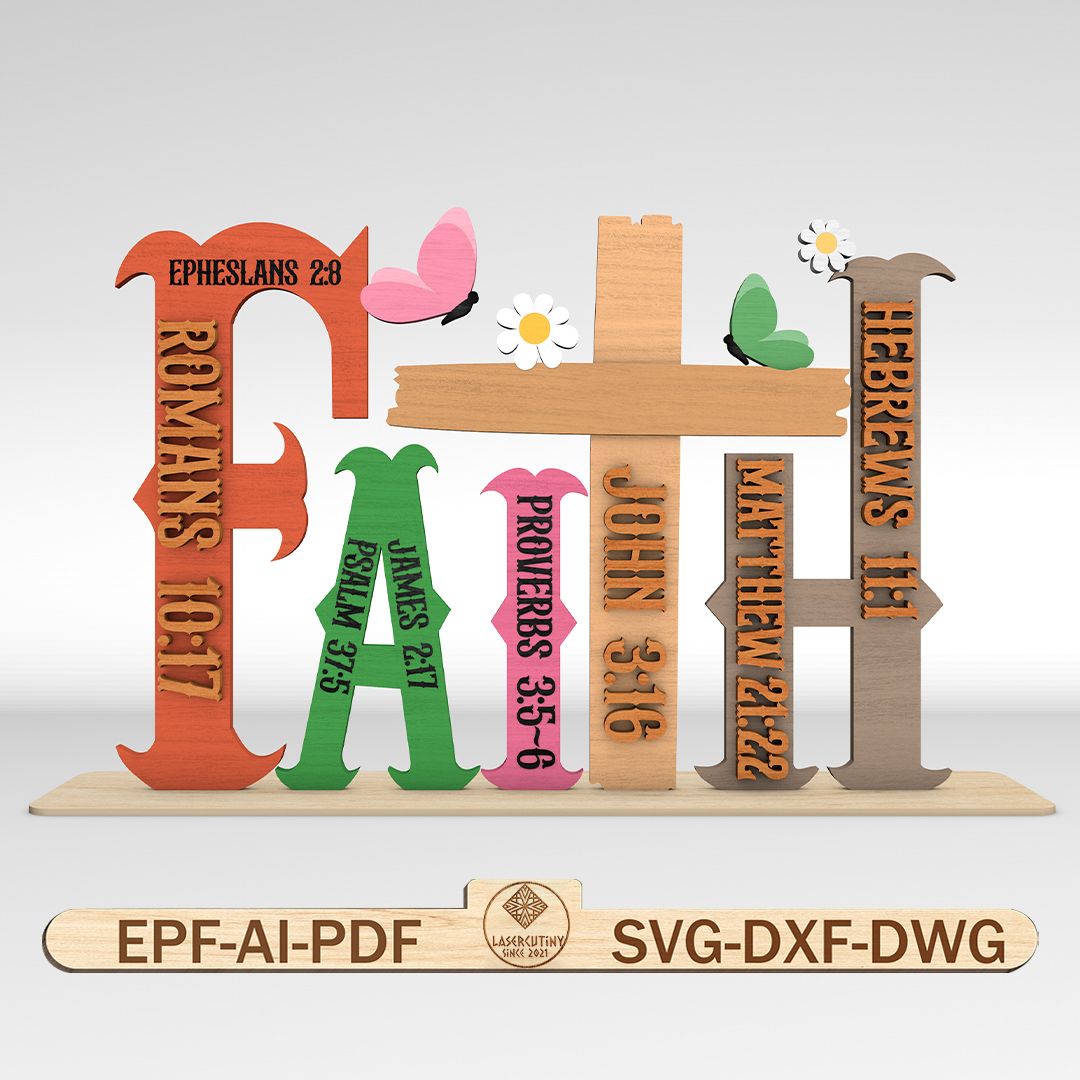 Easter Faith Stand decor SVG, Retro Christian svg,Bible Vers | Inspire ...