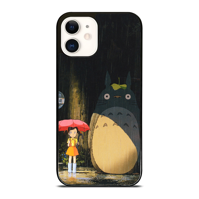 Cartoon Totoro Rain 405 iPhone Case Inspire Uplift