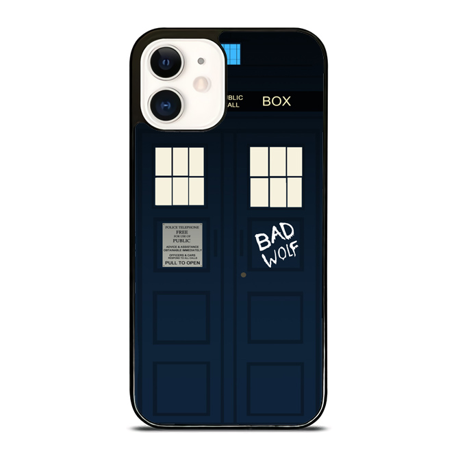Doctor Who Tardis Bad Wolf Door 431 iPhone Case | Inspire Uplift