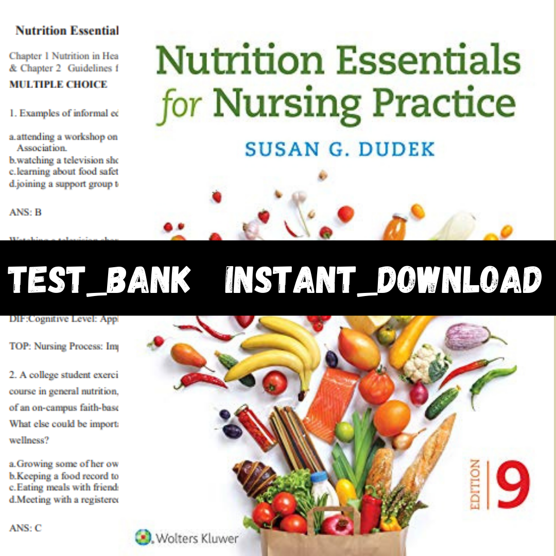 Nutrition Essentials for Nursing Practice 9th Edition by Dud | Inspire ...