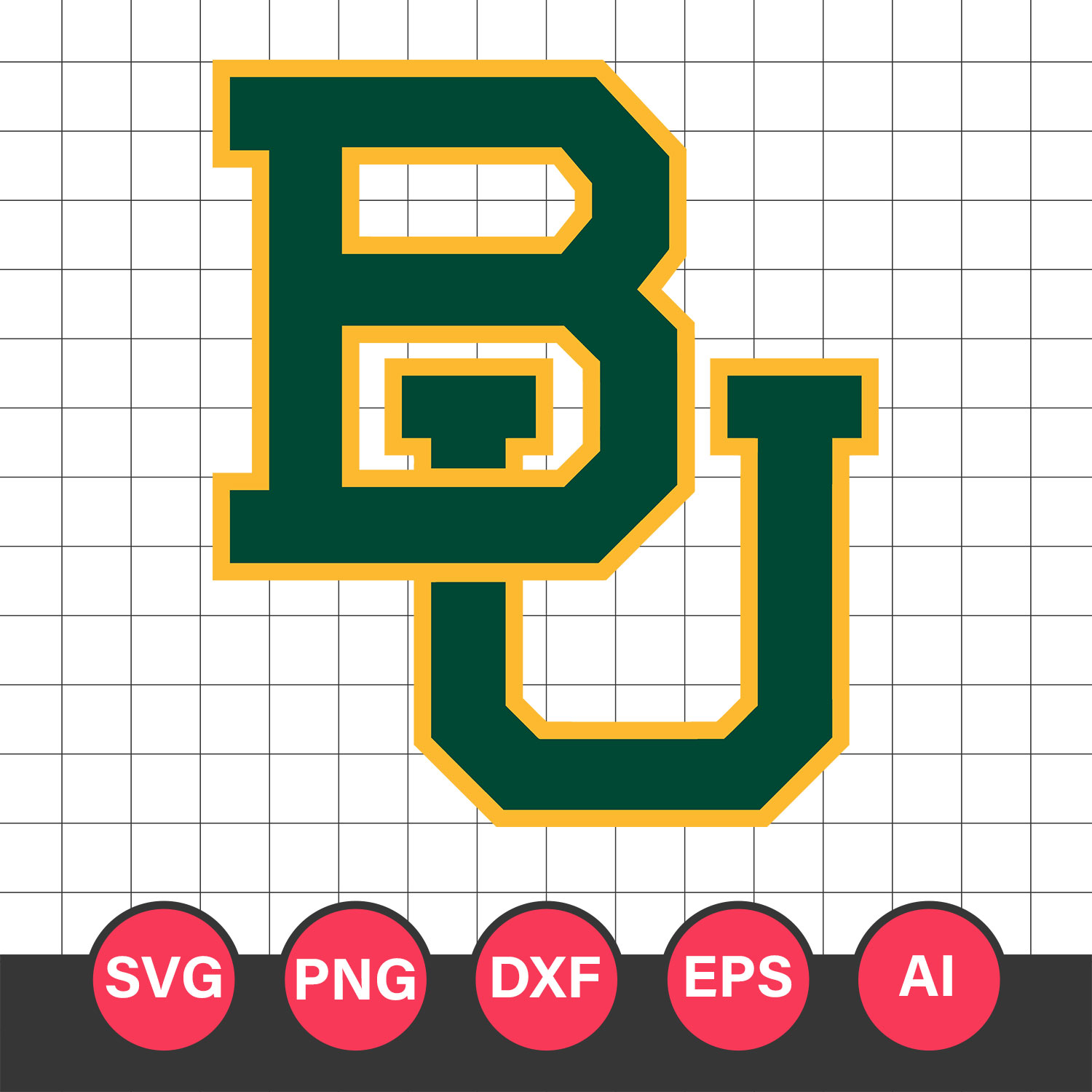 Baylor Svg File | Inspire Uplift