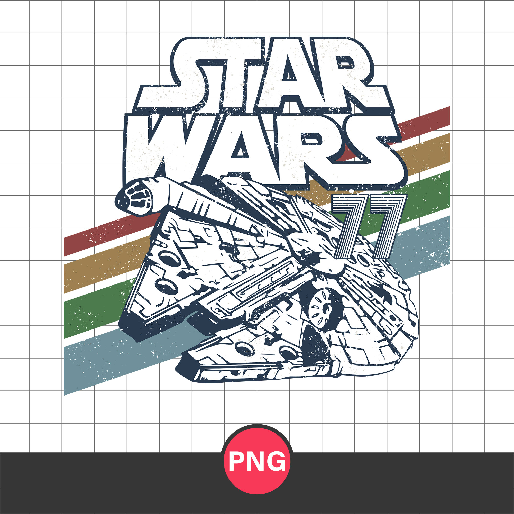Star Wars Coloring Pages: Millnium Falcon in Action