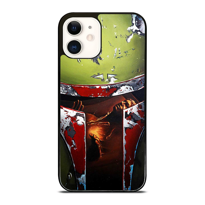 Cover Per IPhone 11 Star Wars Boba Fett - Icon Fill Case - 4