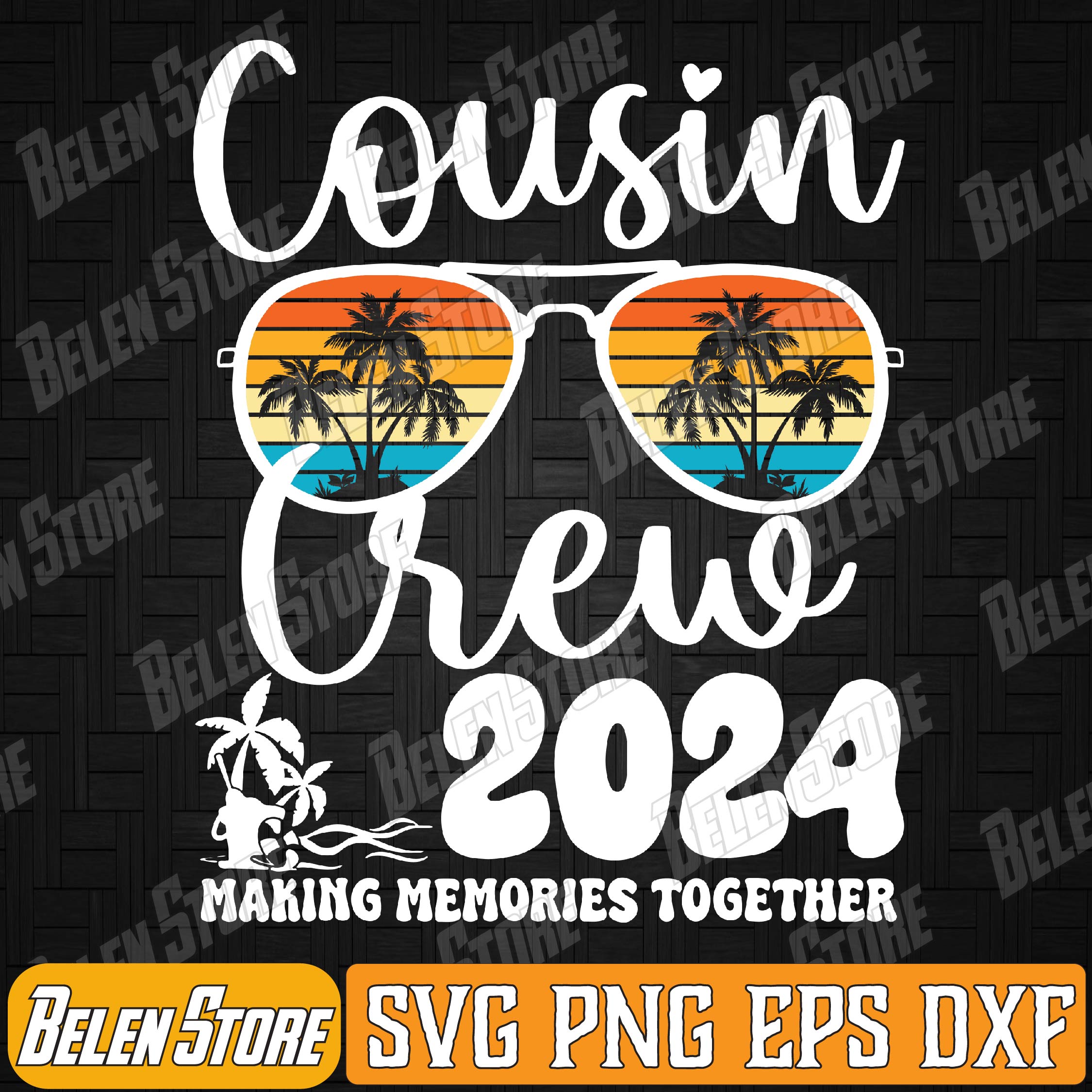 Cousin Crew Svg Inspire Uplift