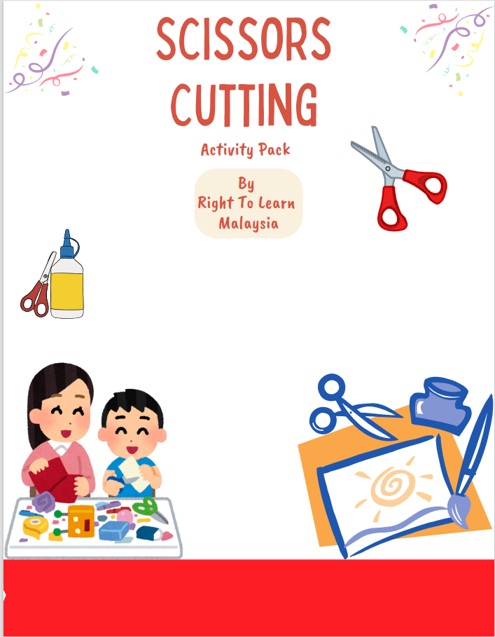 PDF/SOFTCOPY Scissors cutting skills for children. | Inspire Uplift