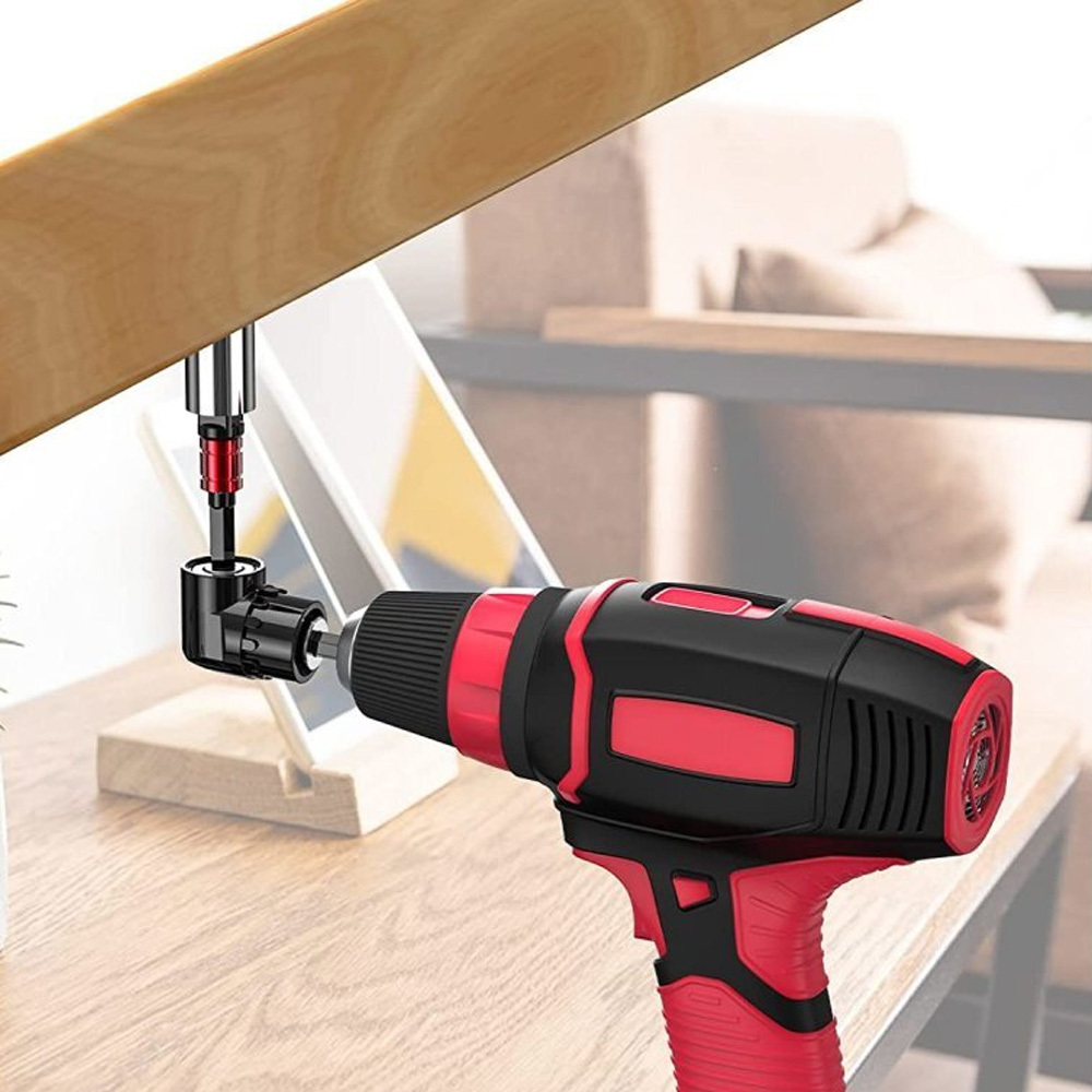 Impact Grade 105° Angle Drill Driver & Socket Adapter Set | Inspire Uplift