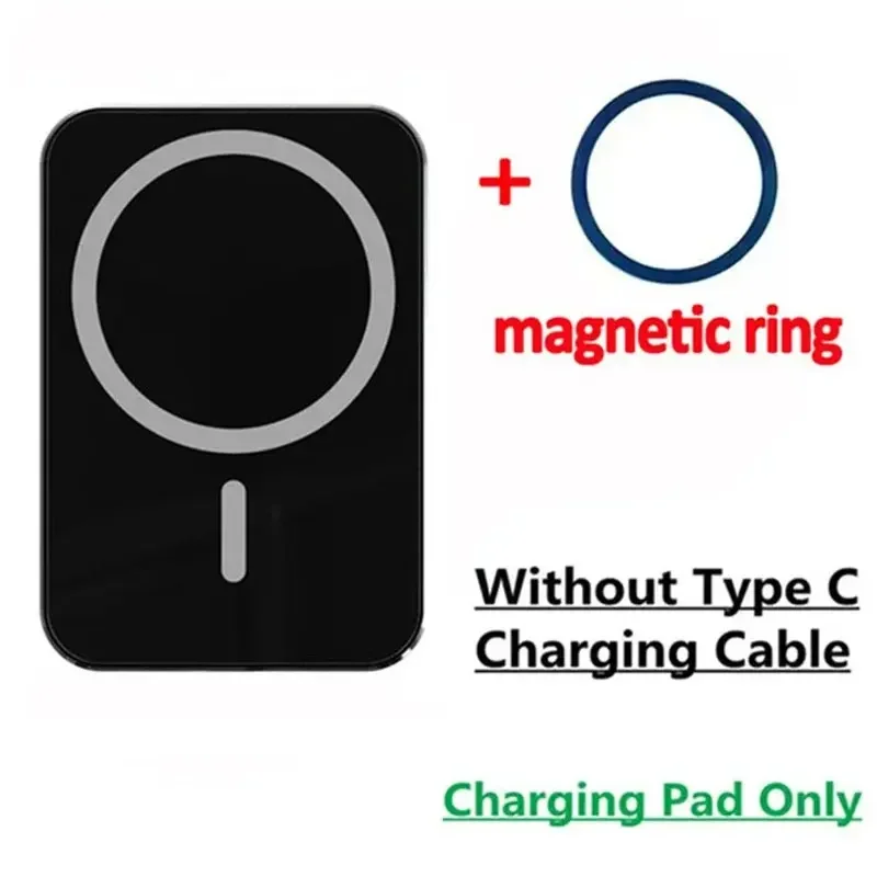Magnetic Car Charger for iPhone, Wireless Charging Station with Secure Vent Clip, Compatible with MagSafe iPhone 12-15